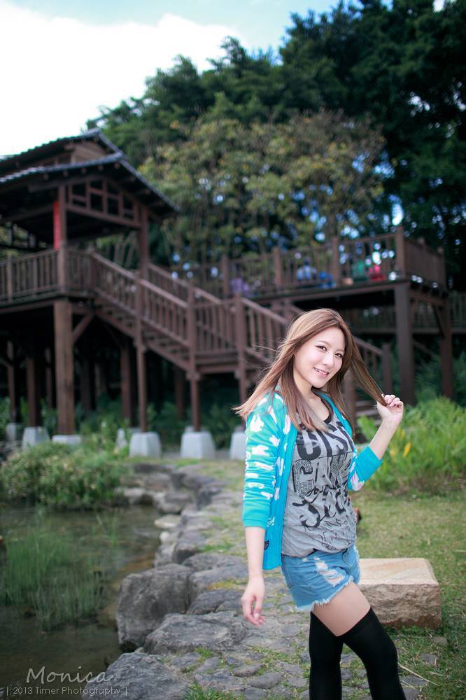 台湾清纯美女-小橘外拍写真 2